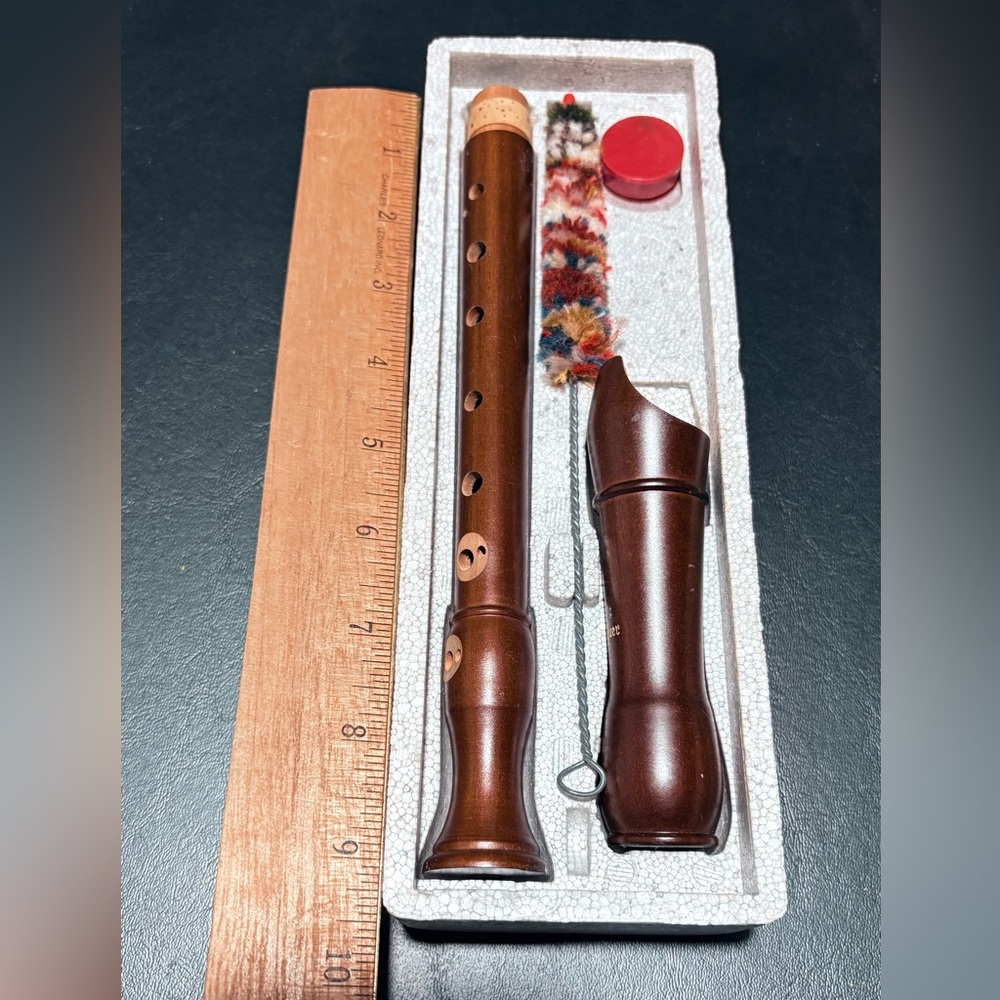 Mollenhauer Wood Soprano Recorder Vintage 1972. Unused.❣️ - Picture 3 of 6
